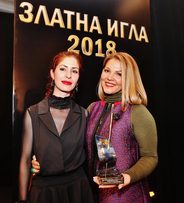 АКАДЕМИЯТА ЗА МОДА ПРИСЪДИ „ЗЛАТНА ИГЛА 2018“